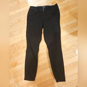 Black High Rise Skinny Jegging (tall)